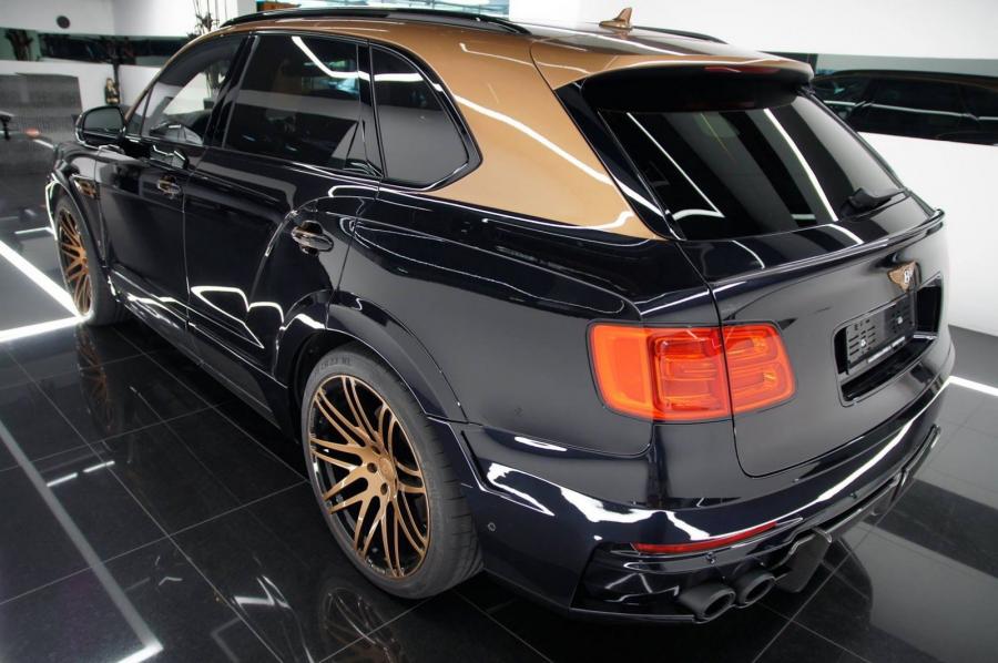  Bentley Bentayga Shadow Gold by Startech 2017 года  (фото 2 из 4)